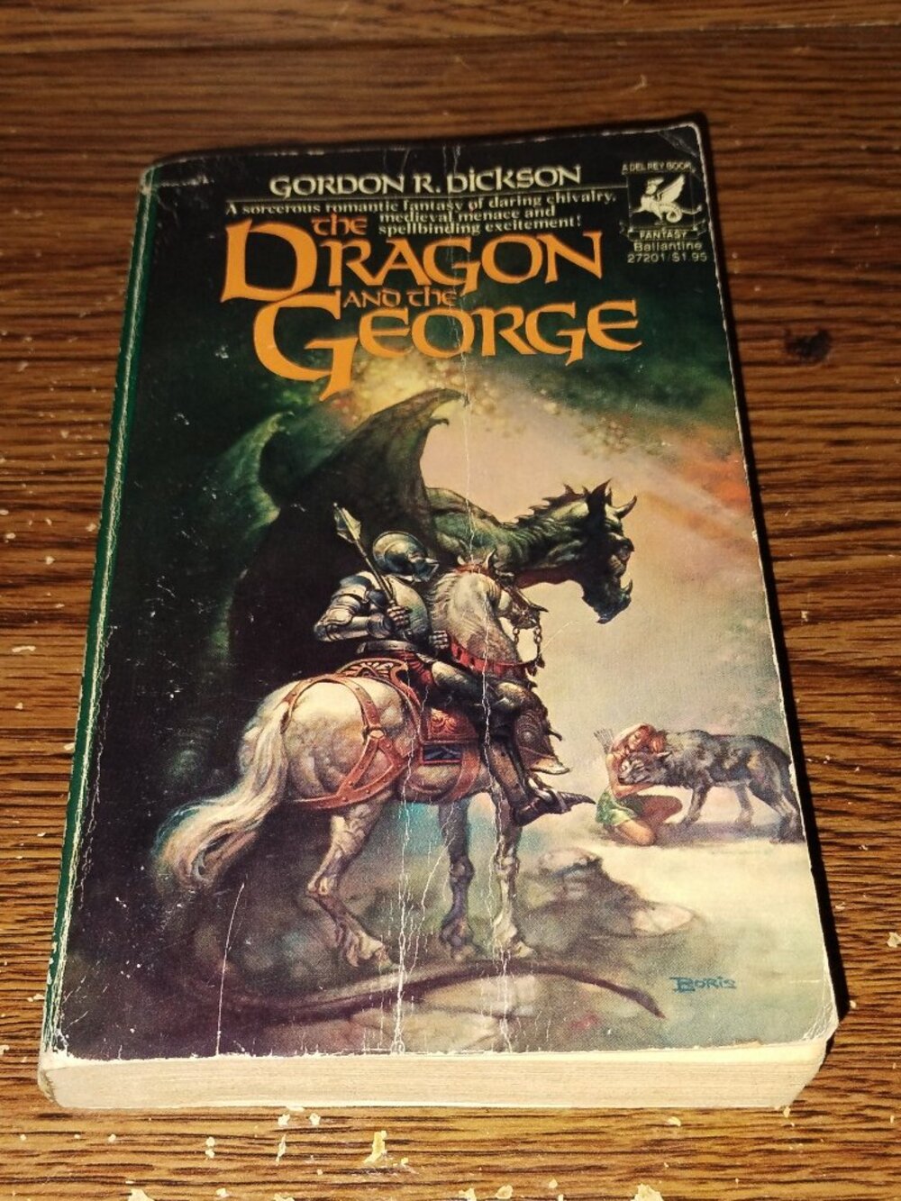 The Dragon and the George (Gordon R. Dickson, 1976) Paperback